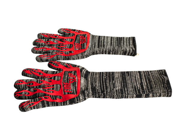 Fire Slap BBQ Gloves - Long Short Comparison