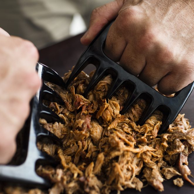 Fire Slap Meat Claws action 2
